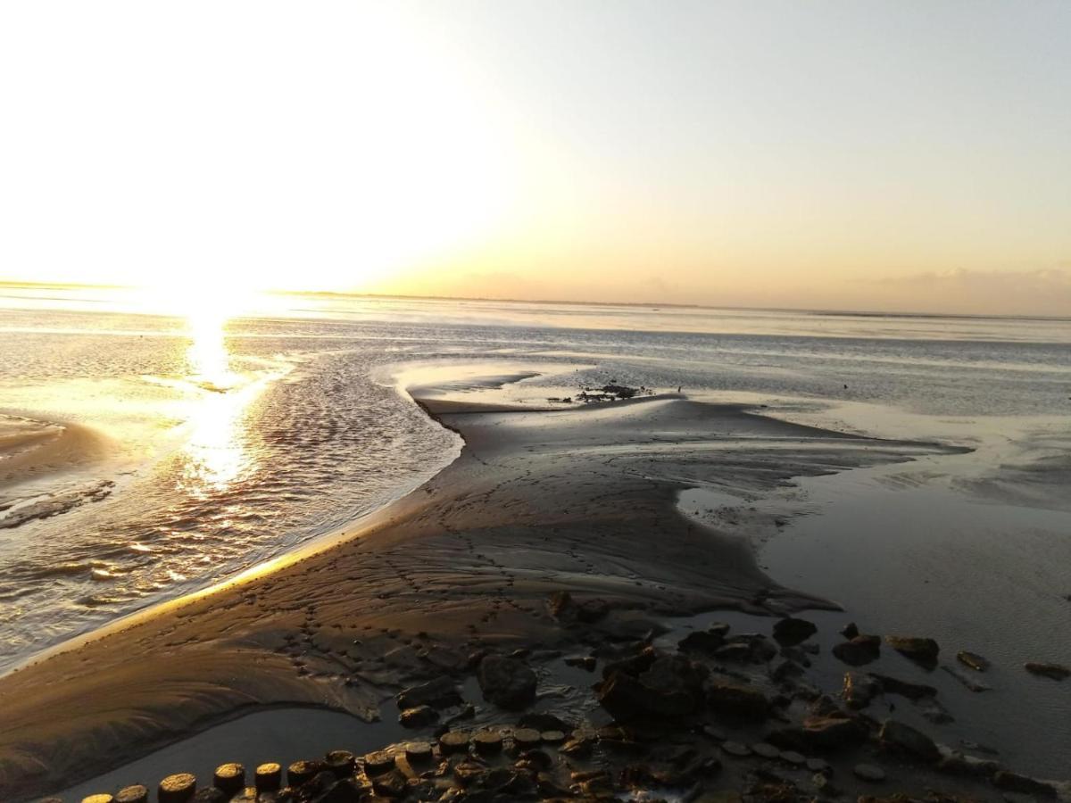 Haus Meererleben - Urlaub Mit Hund An Der Nordsee Schweiburg Dış mekan fotoğraf